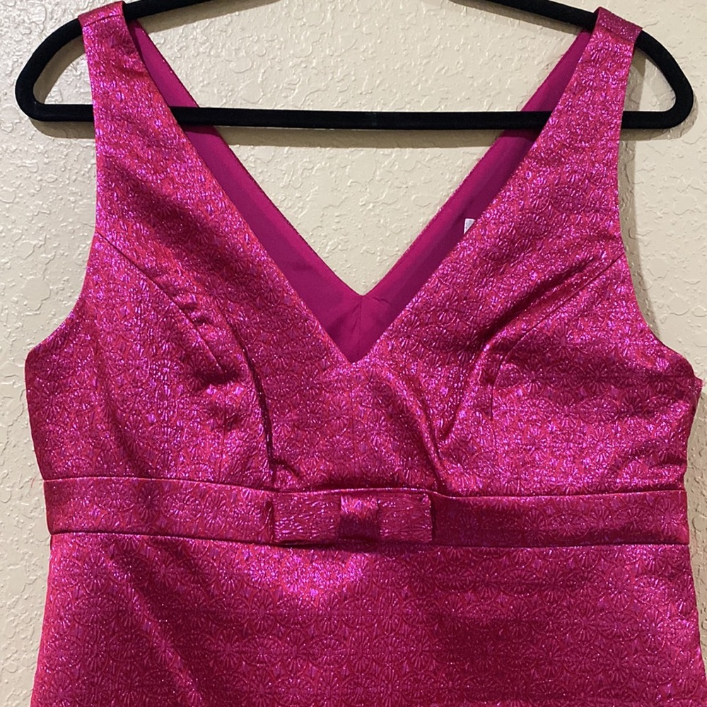 Trina Turk Hot Pink Sleeveless Top - Picture 2 of 10